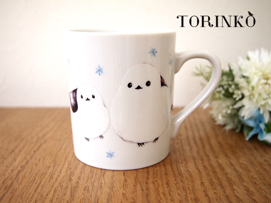 シマエナガのマグカップ TORINKO